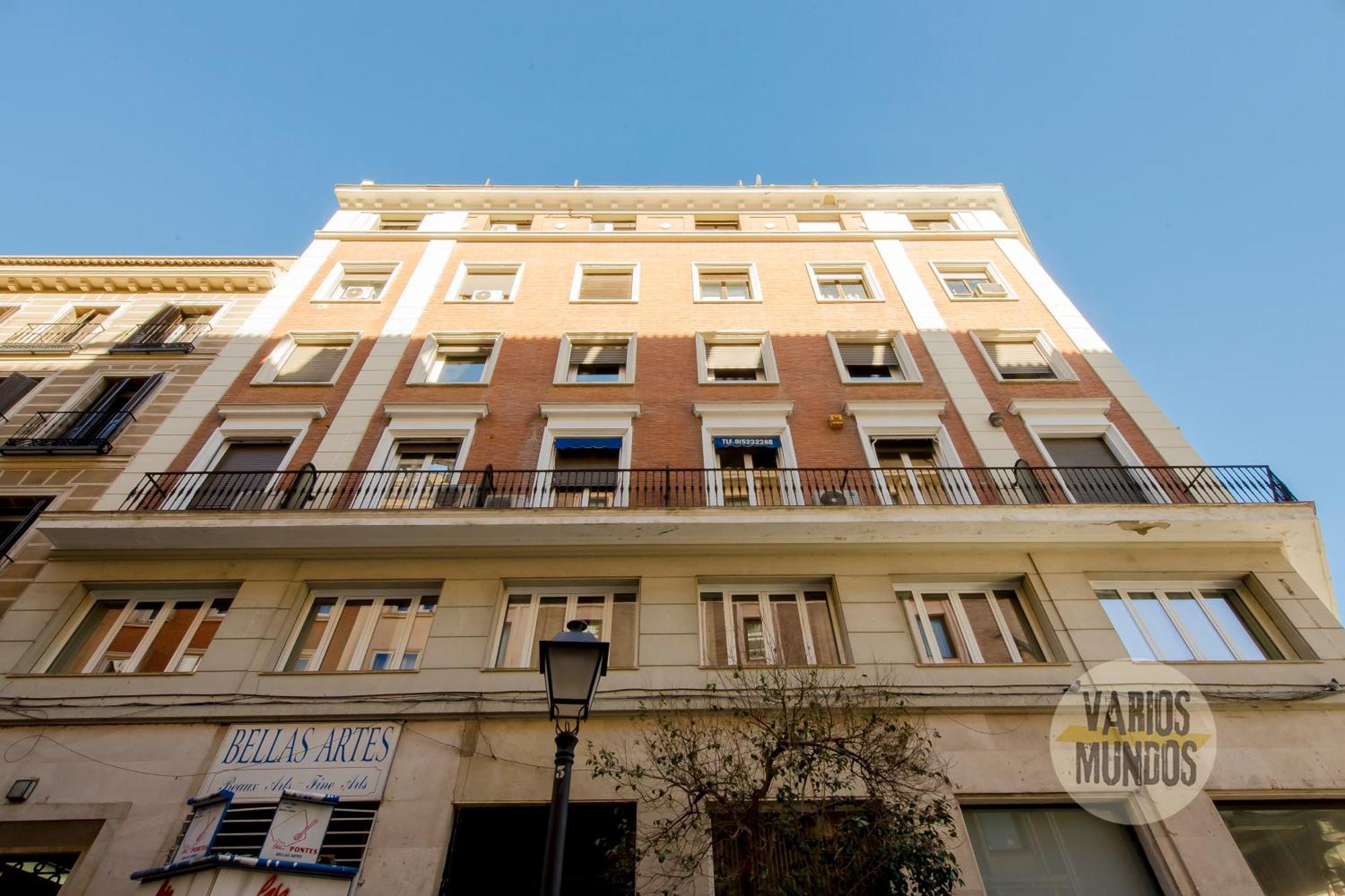 Bright Apt Para 4Pax En Gran Via-Plaza De Carmen E2 Madrid Exterior photo